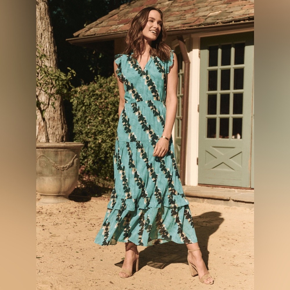 Nic & Zoe Rolling Reef Dress XS NWT